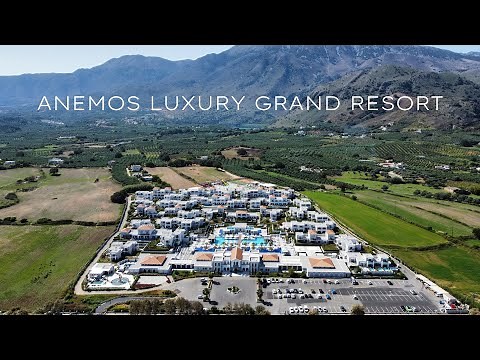 Anemos Luxury Grand Resort (Crete) and its surroundings in summer 2022
