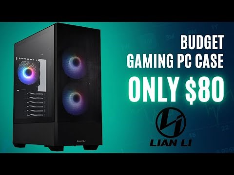 LIAN LI LANCOOL 205 MESH Mid ATX Gaming Tower Unboxing