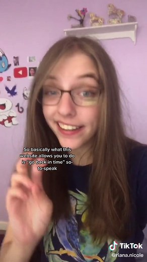 Really cool websites you may or may not know about 👩‍💻 today I show a website that allows you to “go back in time”