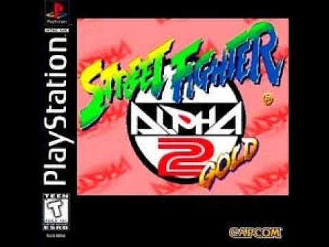 STREET FIGHTER ALPHA 2 GOLD #PS1 #sfa2 #kof97#kof98 #ps2 #fliperama #sfa3 #mugen #ps4 #ps5
