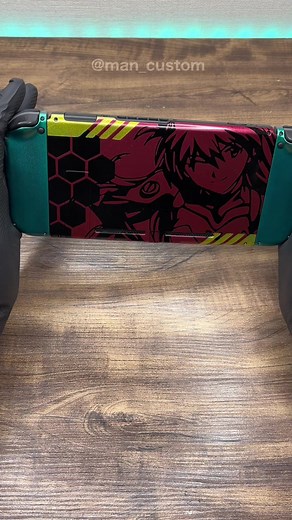 Custom Nintendo Switch for Evangelion Fans
