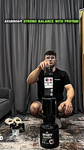 😱AKIMBO69 STRONG BALANCE WITH PROTEIN#armwrestling#sports