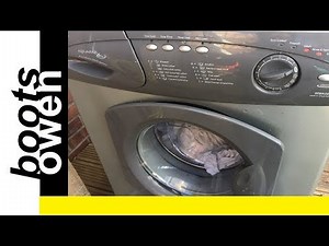 Hotpoint Aquarius WMA50 test wash: Failed!