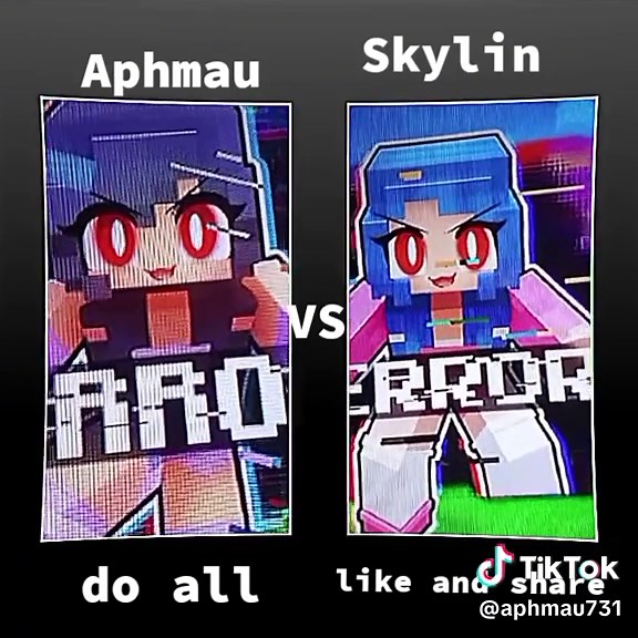 Aphmau Character Edits Collection on TikTok