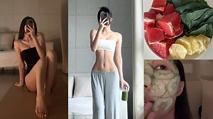 【Lily】VLOG.｜自我身材管理｜健康生活方式｜护理｜healthy care vlog｜马甲线