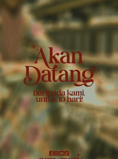 BUAT KALI TERAKHIR. Mungkin ini adalah tanda terima kasih kami, atas ingatan sepanjang berada di sini sebelum melabuhkan tirainya 20 Mac nanti. Cukup sedih buat kami. Sangat bermakna buat semua. Moga diperluaskan lagi rezeki, diberi jalan dan kekuatan, InsyaAllah satu hari nanti kami akan kembali. Akan berlangsung pada 11 Mac - 20 Mac. Update lain akan menyusul kemudian. #selamattinggal #jualanterimakasih #terimakasihsale2026 #jbrbundle #tutupkedai