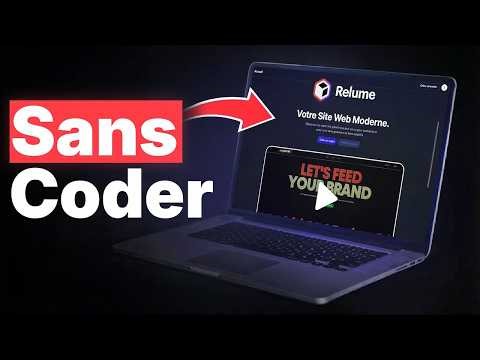 Créer un site web gratuitement avec l’IA (Tuto Complet)