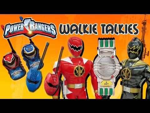 The Greatest Form of Communication: Power Rangers Walkie Talkies!