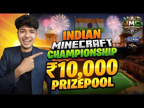 FIRST EVER Indian Minecraft Championship! 🏆 (₹10,000💵 by ELEMEN)