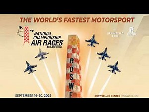 Lineup set: 2026 Roswell National Championship Air Races are ready