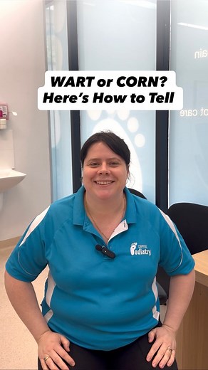  Is it a wart or corn? Podiatrist Victoria explains what they are and how they differ. Although they can look similar, a corn is caused by pressure while a wart is caused by a viral infection — and each requires a different treatment approach | Capital Podiatry | Facebook