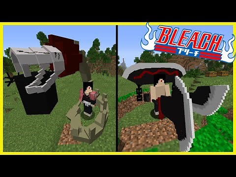 NEW BANKAI ABILITIES, KIDO ADDED, AWESOME NEW EFFECTS & MORE! Minecraft Bleach Mod Review
