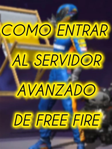 Como entrar al servidor avanzado #freefire #thelampislow #ty #typ #fypシ