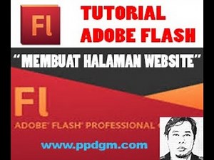 Tutorial Adobe Flash "Membuat Halaman Website"