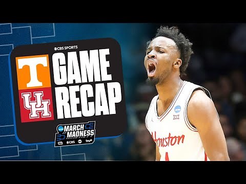 Houston defeats Tennessee, advances to Final Four | 2025 March Madness Highlights & Analysis