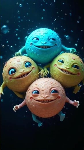 Cute Creepy Creatures Wobbly Dance 😍