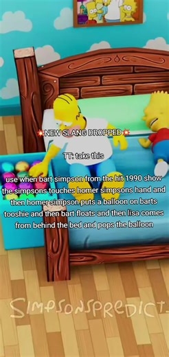 Funny Simpsons Moments: Bart and Homer's Balloon Gag