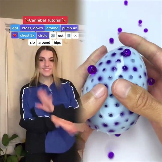 Cannibal Dance Tutorial 🍗 Viral TikTok Dance