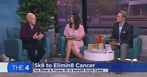 Olympian ice skater Scott Hamilton visits The 4