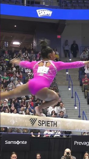 She became the most decorated gymnast in history.