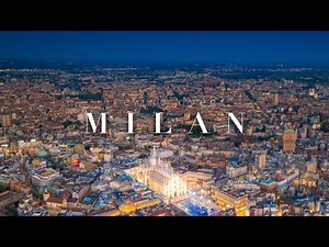 FLYING OVER MILAN (4K Aerial Film)