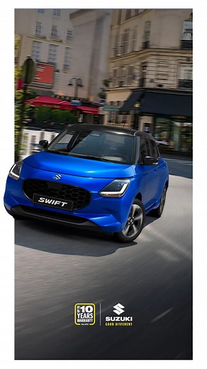 Stylish, sleek, and dynamic, Swift is the secret owners wants to keep. Say hello to bold design, impressive tech and up to 10 years warranty*. T&CS apply. | Suzuki Cars UK