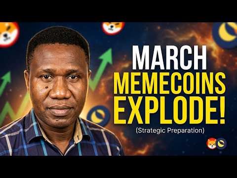🚀 MEMECOINS ABOUT TO EXPLODE IN MARCH?! 🔥 | Prophetic Crypto Insight From Pst David | #SHIB #LUNC