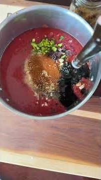 Canning BBQ Sauce-easy water bath recipe.