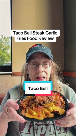 Taco Bell Steak Garlic Fries Food Review. This is a new limited release. This is not a sponsored post. @tacobell #foodreviews #texmex #tacobell ##mexicanfood #fastfoodreview