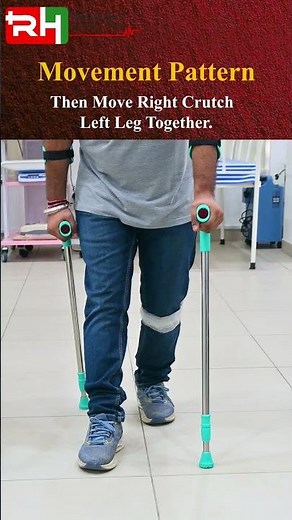 📌 TWO-POINT GAIT WALKING #TwoPointGait #GaitTraining #CrutchWalking #Ambulation #OSCE