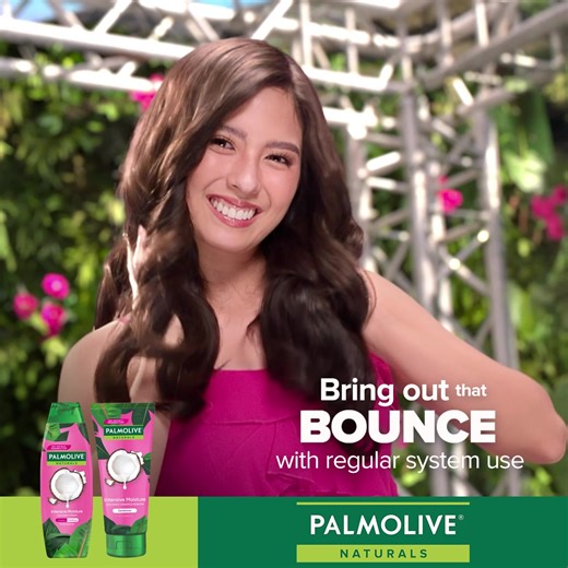 1.7K views · 7.3K reactions | Is your hair hydrated and bouncy? Just do the hair bounce check! ‍♀️ Feel it with Palmolive Naturals Intensive Moisture so you can bring out that bounce with regular system use!  ASC Ref: C0319P061923P | Palmolive Naturals | Facebook