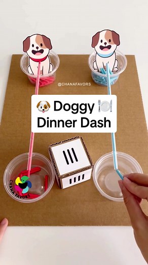 Doggy Dinner Dash Game for Kids - Pincer Grasp Fun!