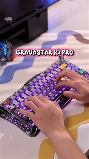 GRAVASTAR K1 PRO SILVER: The Ultimate Gaming Keyboard