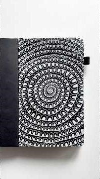 Third time experimenting with black paper🖤 #art #design #drawing #fyp #fun #creative #abstractart