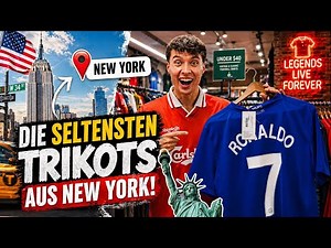 I'm looking for the most awesome vintage soccer jerseys in New York.