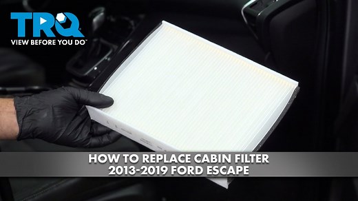 How to Replace Cabin Filter 2013-2019 Ford Escape
