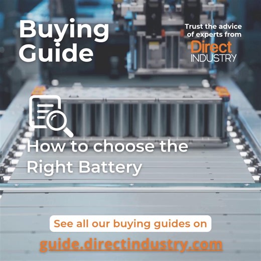 Need help choosing the 홧홞활홝황 홗홖황황홚홧홮 for your application? From Li-ion to lead-acid, from button cells to megawatt systems, the right choice can power performance—or cause a short circuit in your operations. Our expert guide breaks down: ⚡ How to choose a battery  Battery chemistries and applications  Power up your knowledge: https://guide.directindustry.com/choosing-the-right-battery/ | DirectIndustry | Facebook