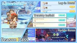 37 reactions · 28 shares |  Mini World Ice Version Bonus Event...