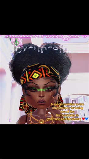 Love my country Haiti 🇭🇹🇭🇹 Led a revolt against the French in 1804- Took over their island from French colonists and built an entire country by themselves. They’re currently going through a civil war right now, and I hope my country to will be safe to travel soon. In the meanrptime, I will show my gratitude through this mini post ❤️💙 #haiti #bhm #fyp #dti #culture