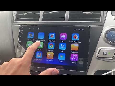 10” Android car radio hidden menus and passwords K2001n T3