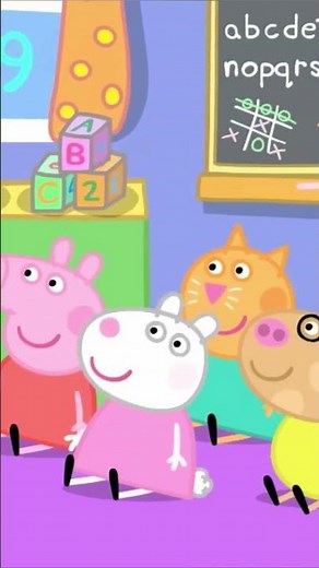 Delphine Donkey Learns the Bing Bong Song! 🎶 #peppapig #shorts