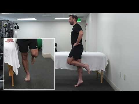 Standing Heel Raises Single Leg