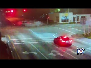 Video shows DUI crash that left Miami Gardens police officer, 2 others hospitalized