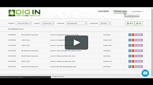 Getting Started with DIG IN - For Teachers
