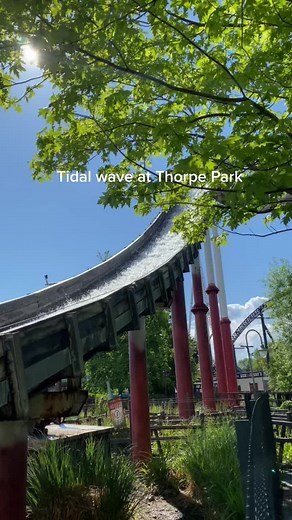 Thrilling Tidal Wave Ride at Thorpe Park