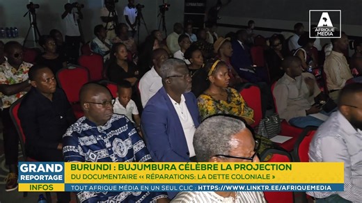 Bujumbura accueille la projection du documentaire-choc “RÉPARATIONS : LA DETTE COLONIALE”, du réalisateur Sénégalais Ibrahima Sow. Ce samedi 13 septembre 2025, l’hôtel Kiriri Garden de Bujumbura a vibré au rythme de la mémoire et de la vérité historique avec la projection du film-documentaire RÉPARATIONS : LA DETTE COLONIALE, signé par le réalisateur sénégalais Ibrahim Sow. La cérémonie a réuni un parterre de personnalités : Pierre Claver Ndayicariye, président de la Commission Vérité et Réconci