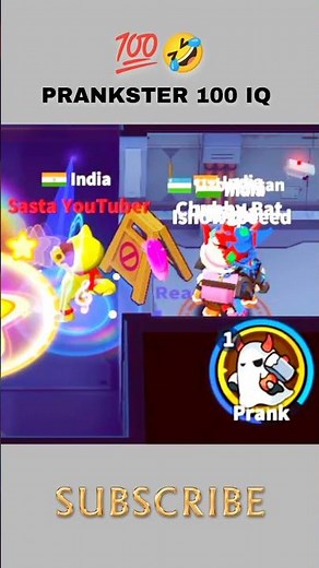 Supersus prankster 100 IQ short gameplay 😅 #supersus #funnyclips