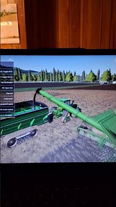 loading the new grain cart #fs19 #farming