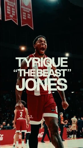 Tyrique the BEST JONES mix 🎥 #euroleague #basketball #olympiacos