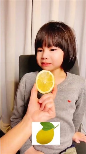 Baby Regretted Eating Lemon 🍋🥹